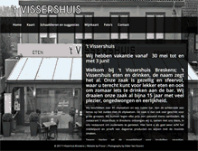 Tablet Screenshot of hetvissershuisbreskens.nl